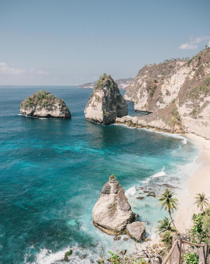 Tropical Glamping Nusa Penida - Private Romantic Seaside Bungalow Diamond Beach Polilit Eksteriør bilde